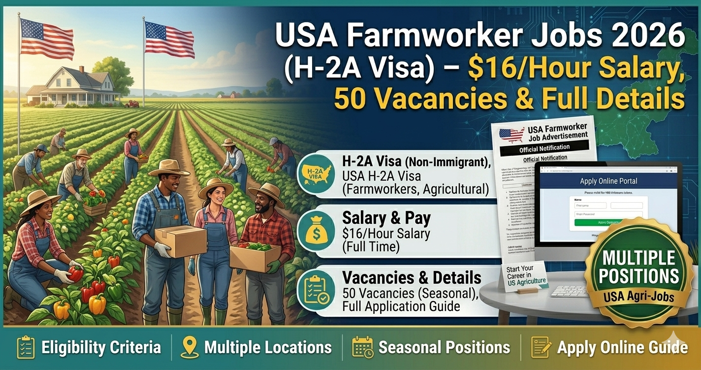 USA Farmworker Jobs 2026